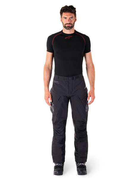 Alpinestars Hyde XT Drystar XF Motorbroek Zwart en rood, productfoto 4
