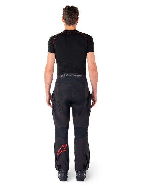 Alpinestars Hyde XT Drystar XF Motorbroek Zwart en rood, productfoto 6