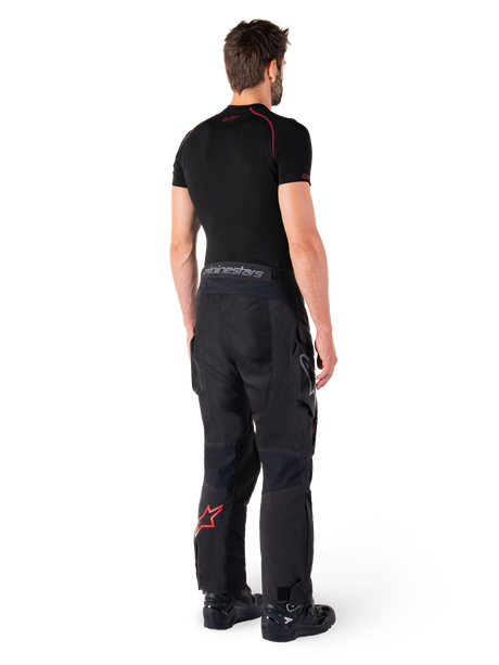 Alpinestars Hyde XT Drystar XF Motorbroek Zwart en rood, productfoto 7