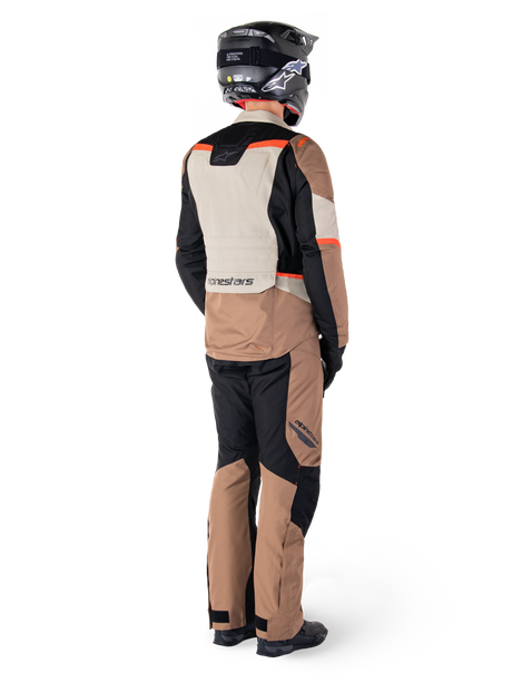 Alpinestars ST-1 Waterproof Motorbroek Beige en rood, productfoto 6