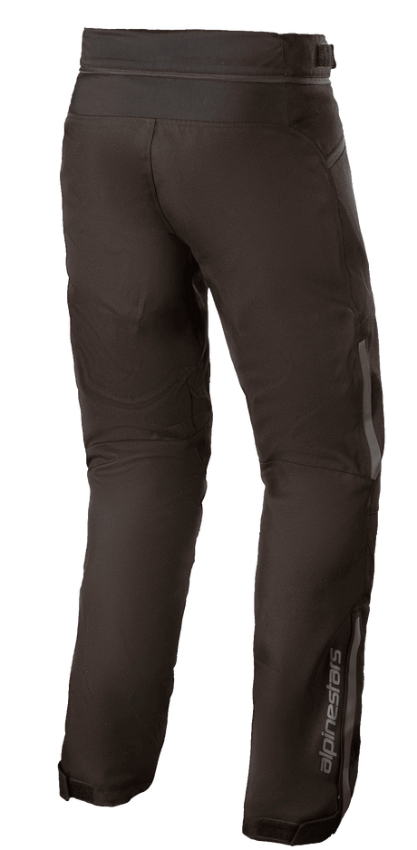 Alpinestars AST-1 v2 Drystar Motorbroek Zwart, achteraanzicht