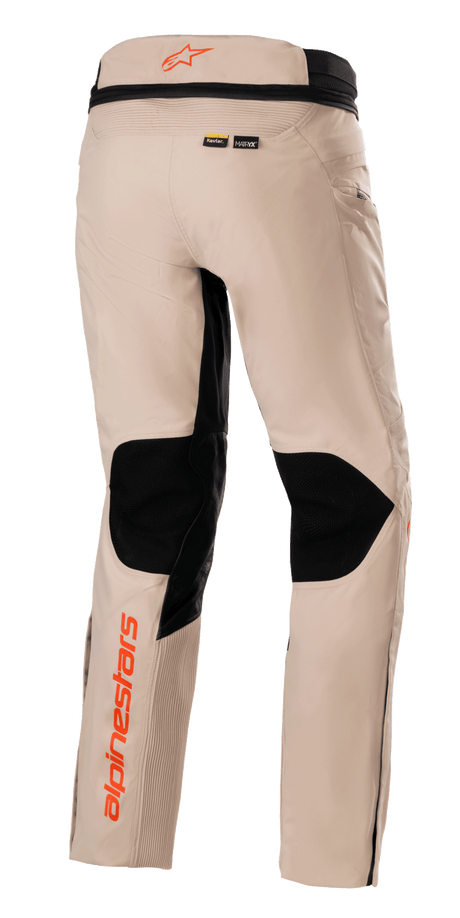Alpinestars AMT-10R Drystar XF Motorbroek Bruin en grijs, achteraanzicht