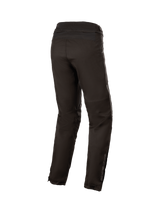 Alpinestars AST-1 v2 Waterproof Motorbroek Dames Zwart, achteraanzicht