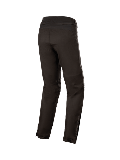 Alpinestars AST-1 v2 Waterproof Motorbroek Dames Zwart, achteraanzicht