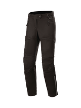 Alpinestars AST-1 v2 Waterproof Motorbroek Dames Zwart, vooraanzicht