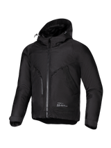 Alpinestars Morush Waterproof Motorjas Zwart, vooraanzicht