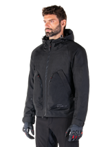 Alpinestars Morush Waterproof Motorjas Zwart, productfoto 3