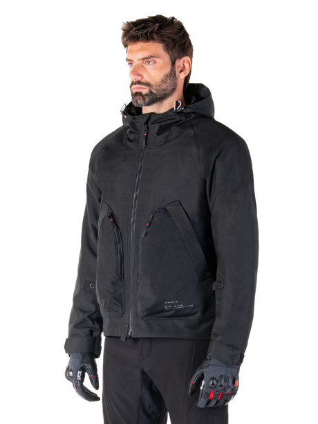 Alpinestars Morush Waterproof Motorjas Zwart, productfoto 3