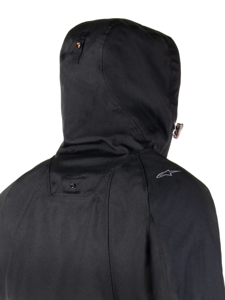 Alpinestars Morush Waterproof Motorjas Zwart, productfoto 2