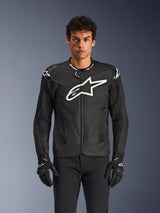 Alpinestars T-GP Air Motorjas Zwart, vooraanzicht