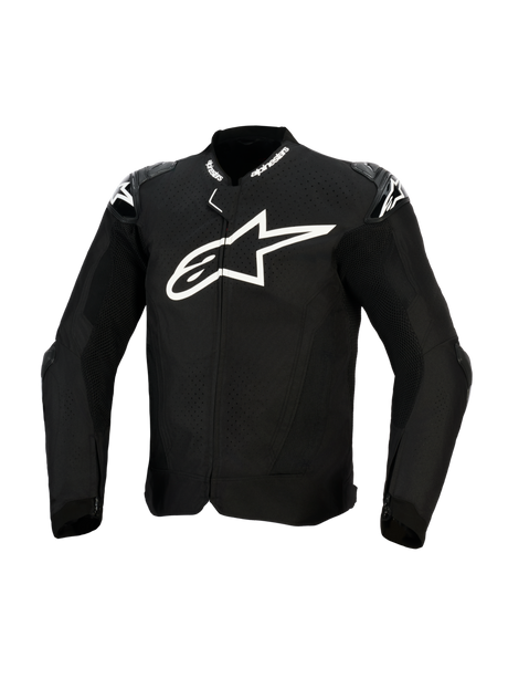 Alpinestars T-GP Air Motorjas Zwart, vooraanzicht 2