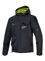Alpinestars Mogress Air Motorjas Zwart en geel, vooraanzicht