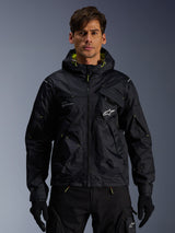 Alpinestars Mogress Air Motorjas Zwart en geel, productfoto 1