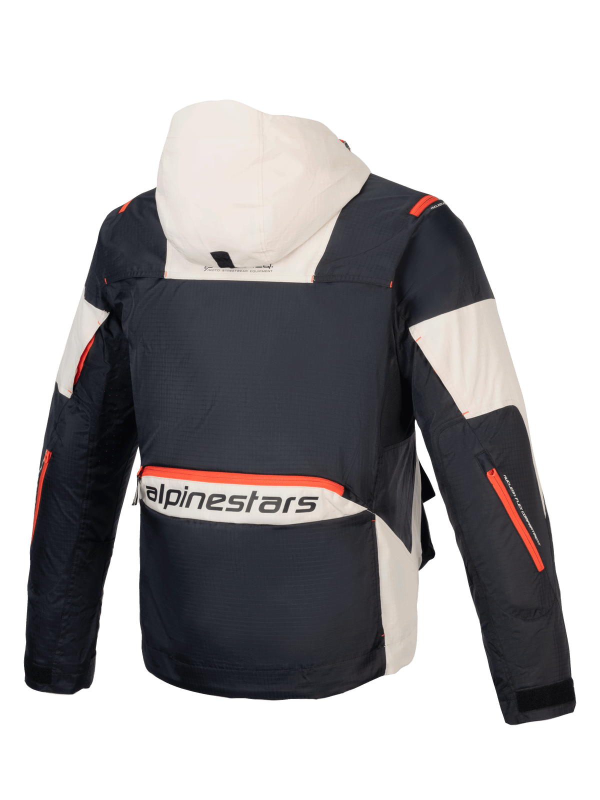 Alpinestars Mogress Air Motorjas Zwart en beige, achteraanzicht