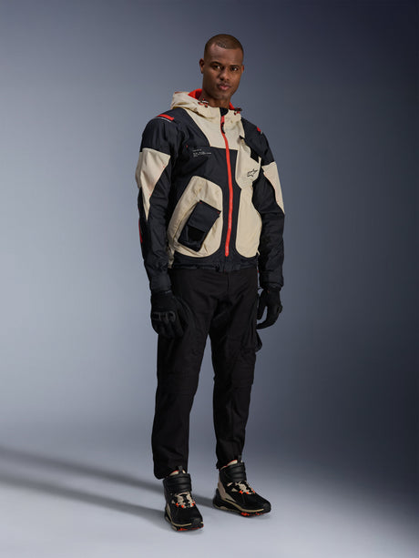 Alpinestars Mogress Air Motorjas Zwart en beige, productfoto 2