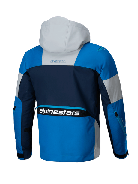 Alpinestars Mogress Air Motorjas Blauw en beige, achteraanzicht