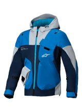 Alpinestars Mogress Air Motorjas Blauw en beige, vooraanzicht