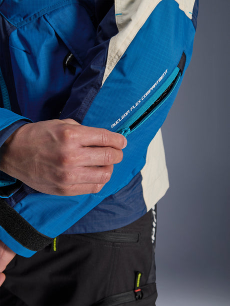 Alpinestars Mogress Air Motorjas Blauw en beige, productfoto 7