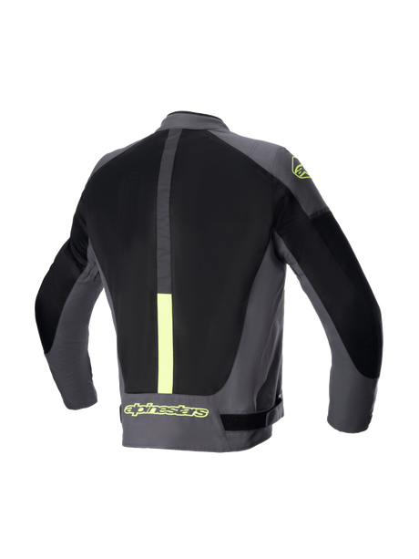 Alpinestars T SP X Superair Motorjas Grijs, achteraanzicht