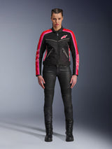 Alpinestars T-Dyno Air Motorjas Dames Zwart en rood, productfoto 2