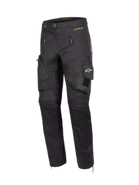 Alpinestars Acteon Motorbroek Zwart, vooraanzicht