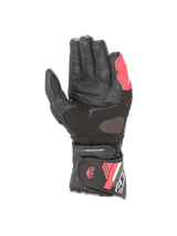 Alpinestars SP-8 v3 Motorhandschoenen Dames Zwart en roze, achteraanzicht