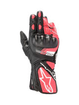 Alpinestars SP-8 v3 Motorhandschoenen Dames Zwart en roze, vooraanzicht