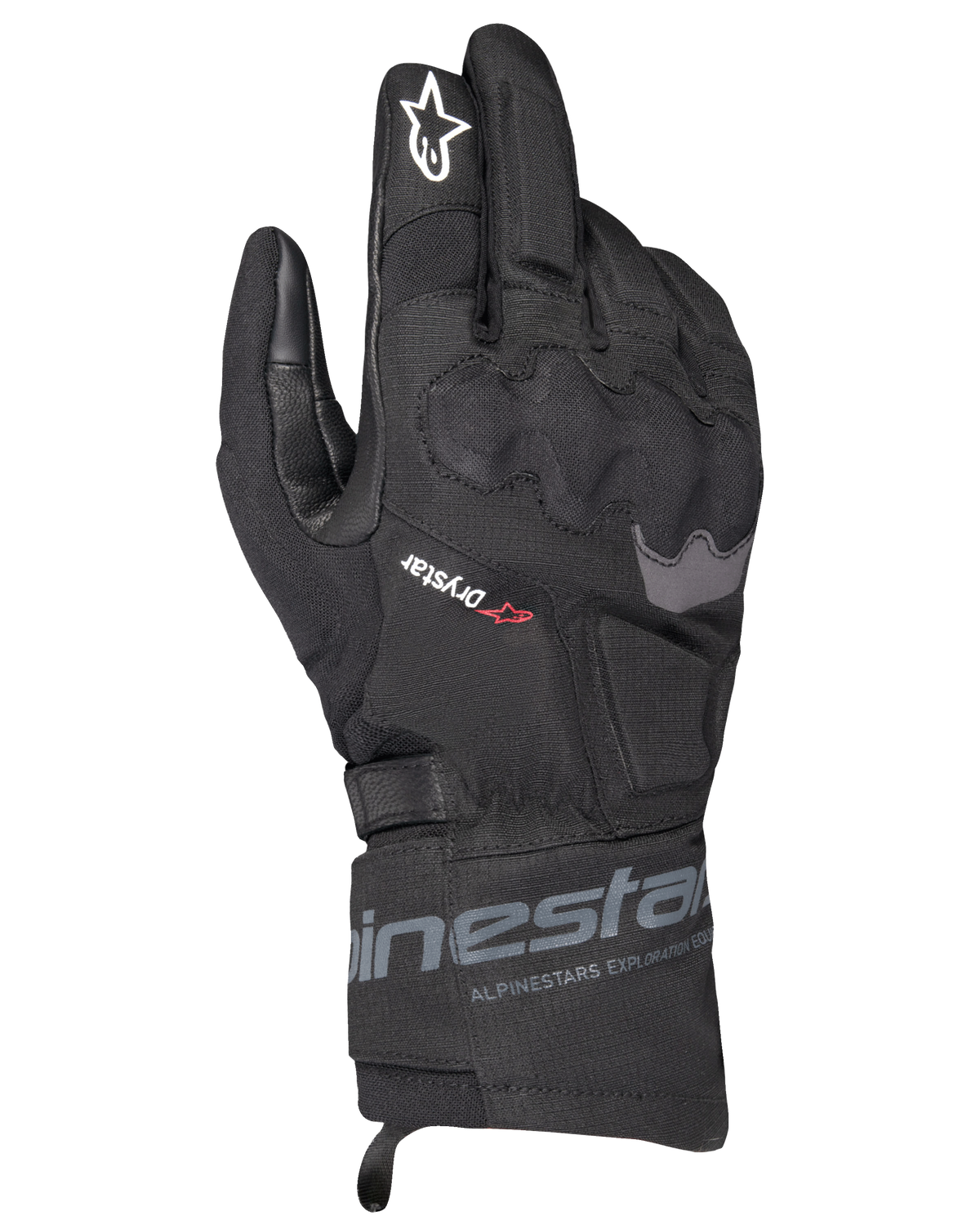 Alpinestars WT-3 Drystar Motorhandschoenen Zwart, vooraanzicht