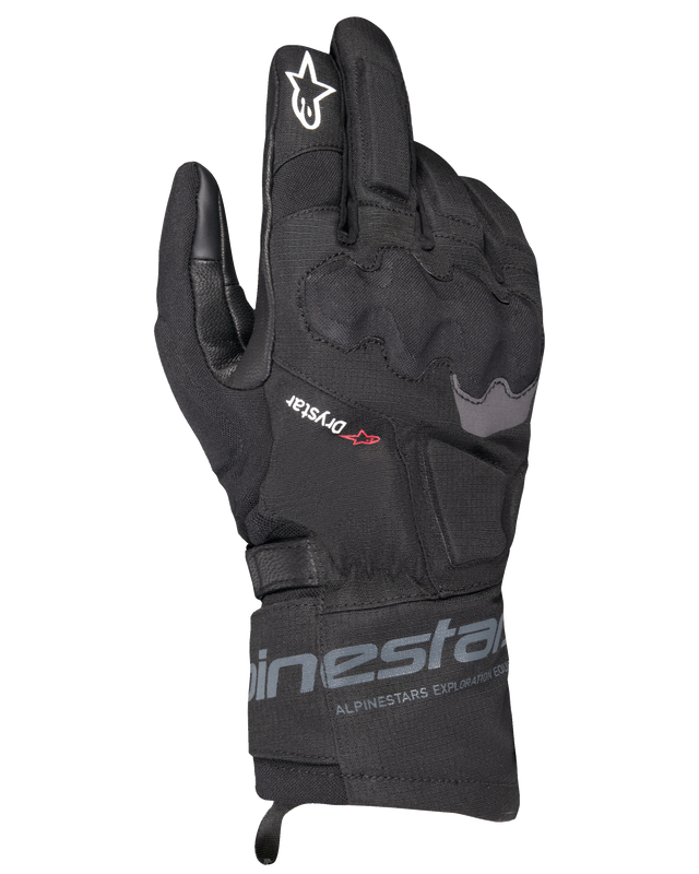 Alpinestars WT-3 Drystar Motorhandschoenen Zwart, vooraanzicht