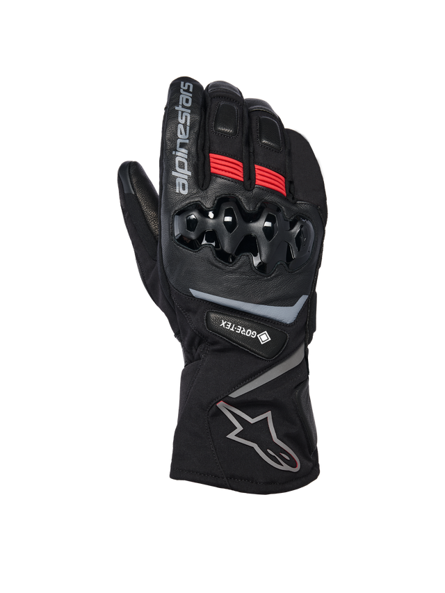 Alpinestars WT-8 GTX Motorhandschoenen Zwart, vooraanzicht