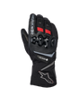 Alpinestars WT-8 GTX Motorhandschoenen Zwart, vooraanzicht