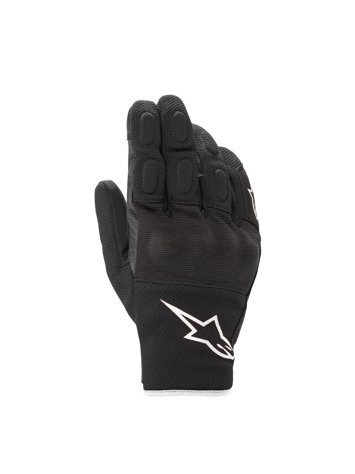 Alpinestars S Max Drystar Motorhandschoenen Zwart, vooraanzicht