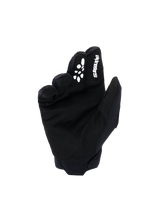 Alpinestars Full Bore v2 Motorhandschoenen Junior Zwart en wit, achteraanzicht