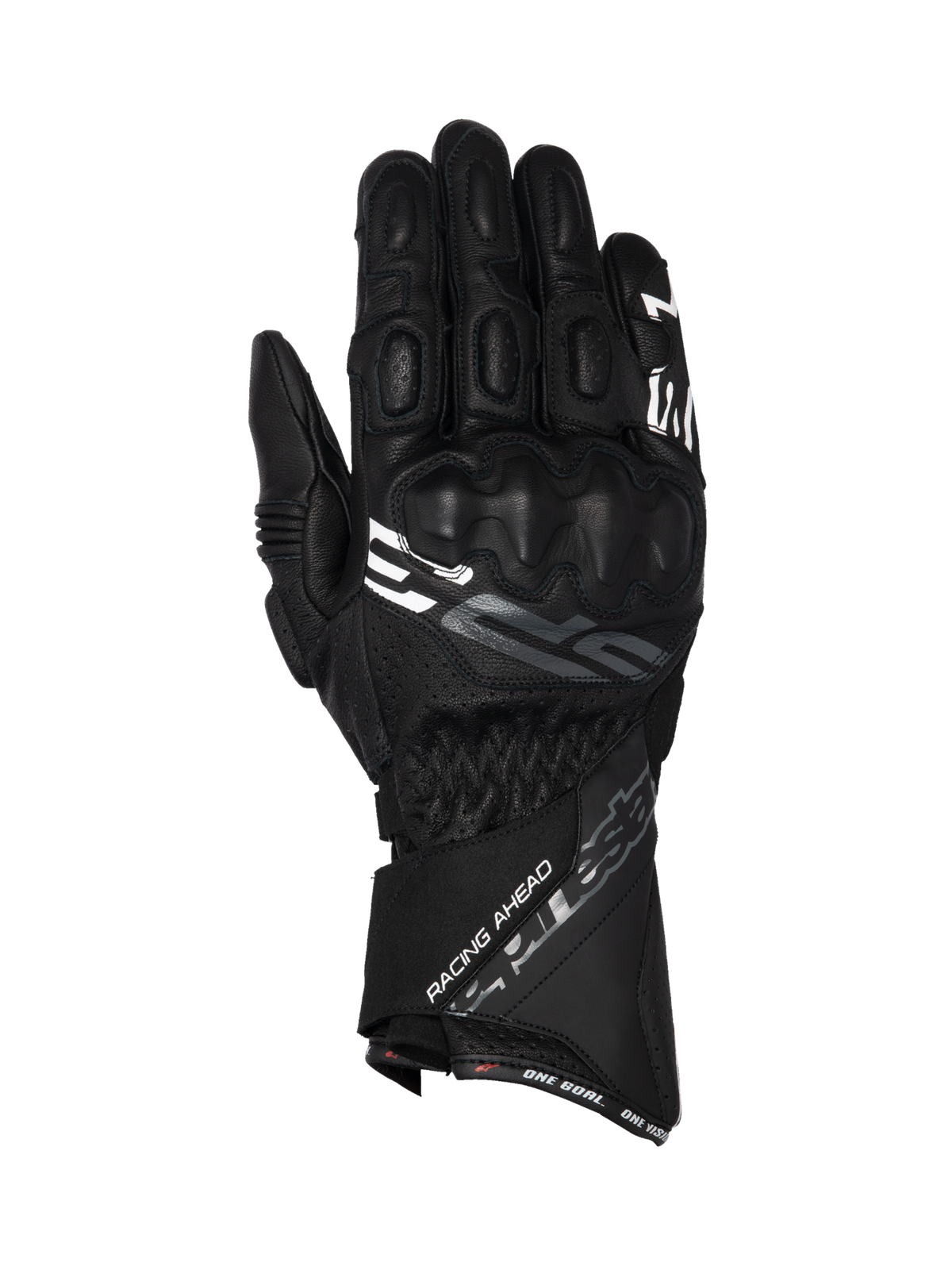 Alpinestars SP-3 Motorhandschoenen Zwart, vooraanzicht
