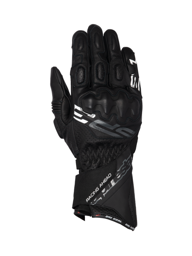 Alpinestars SP-3 Motorhandschoenen Zwart, vooraanzicht