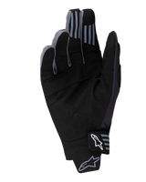 Alpinestars Techstar Motorhandschoenen Zwart, achteraanzicht