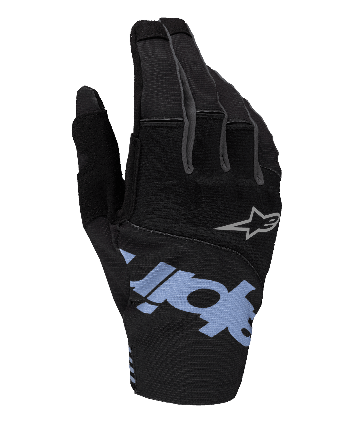 Alpinestars Techstar Motorhandschoenen Zwart, vooraanzicht