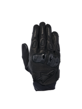 Alpinestars SP X 7 Air Motorhandschoenen Zwart op zwart, vooraanzicht
