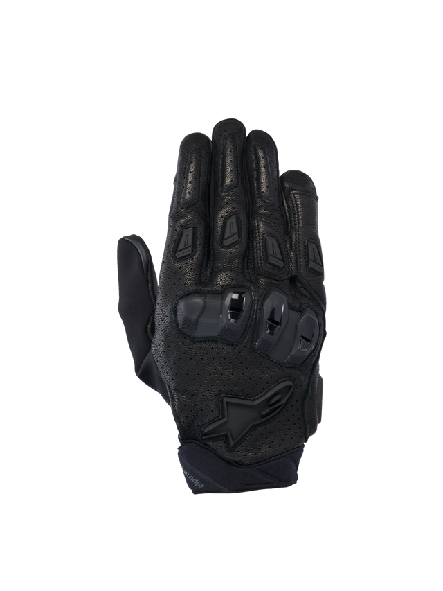 Alpinestars SP X 7 Air Motorhandschoenen Zwart op zwart, vooraanzicht