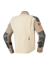 Alpinestars Nazca 3L GTX Motorjas Bruin, achteraanzicht 2