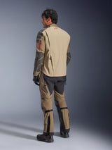 Alpinestars Nazca 3L GTX Motorjas Bruin, schuin achteraanzicht