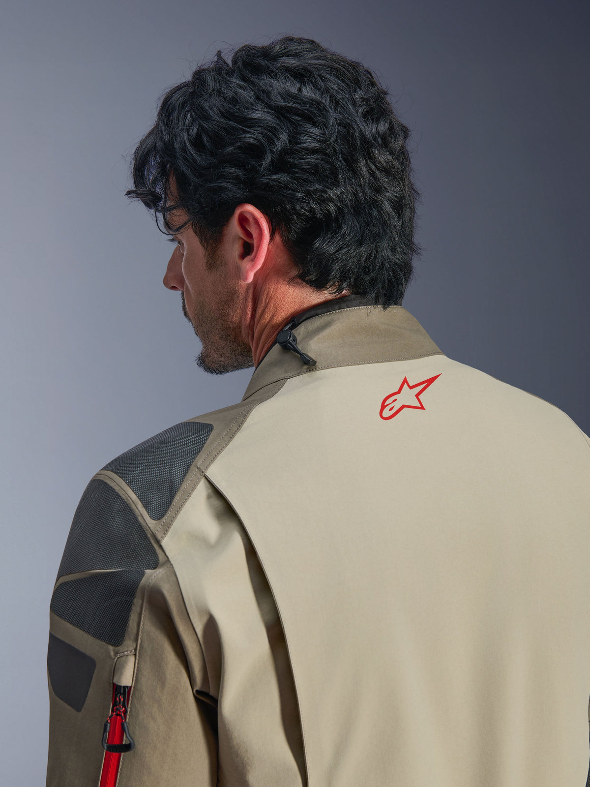 Alpinestars Nazca 3L GTX Motorjas Bruin, detail 3