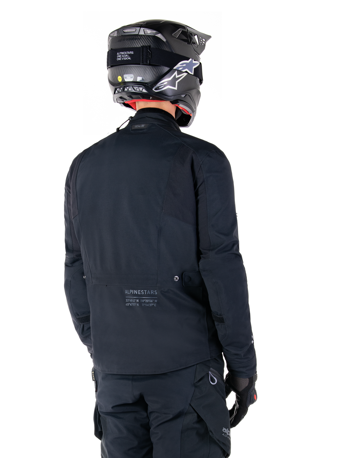 Alpinestars ST-7 Prime Gore-Tex Motorjas Zwart, productfoto 2