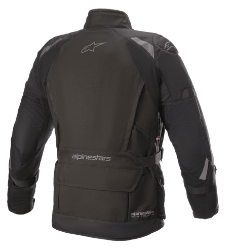 Alpinestars Ketchum Motorjas Zwart, achteraanzicht