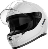 Sena Phantom Helm Wit, motorhelm van Sena, productfoto 2