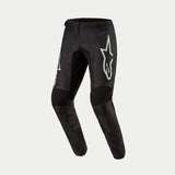 Alpinestars Fluid Graphite Crossbroek Zwart en zilver, vooraanzicht 2