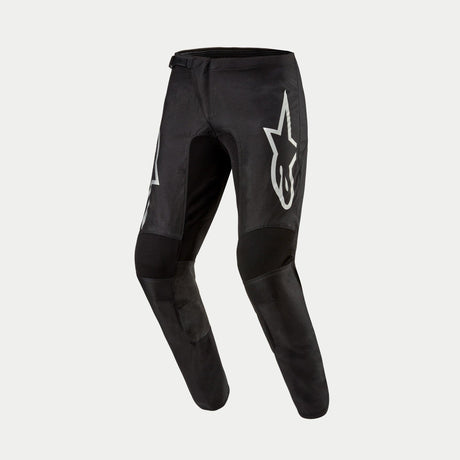 Alpinestars Fluid Graphite Crossbroek Zwart en zilver, vooraanzicht 2