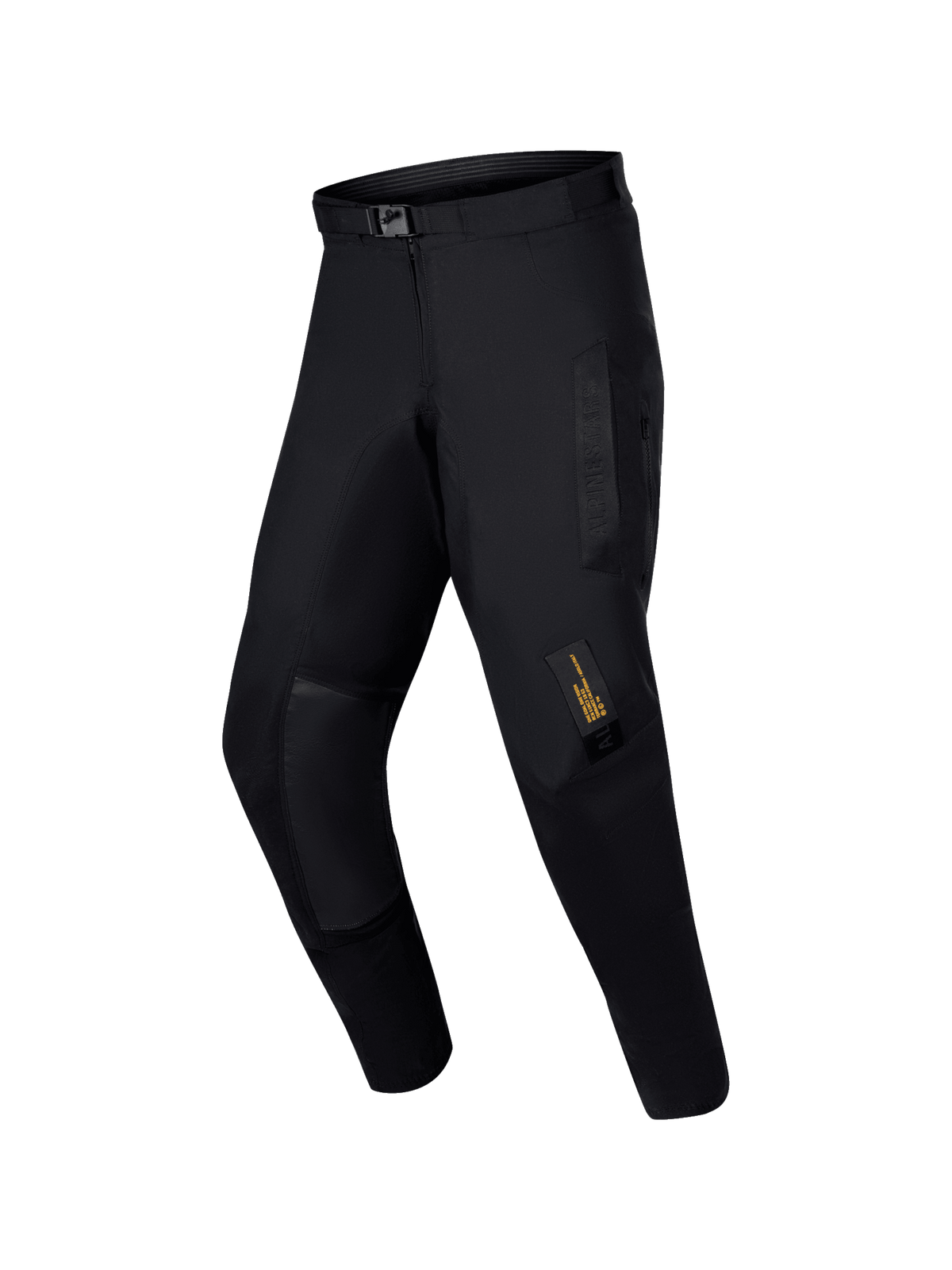 Alpinestars Techdura Crossbroek Zwart, vooraanzicht