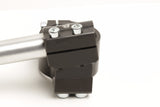 Clip-Ons Handlebars 50.8mm Type Verhoogd 28mm Verstelbaar Zwart Geanodiseerd