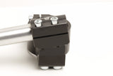 Clip-Ons Handlebars 51mm Type Verhoogd 28mm Verstelbaar Zwart Geanodiseerd